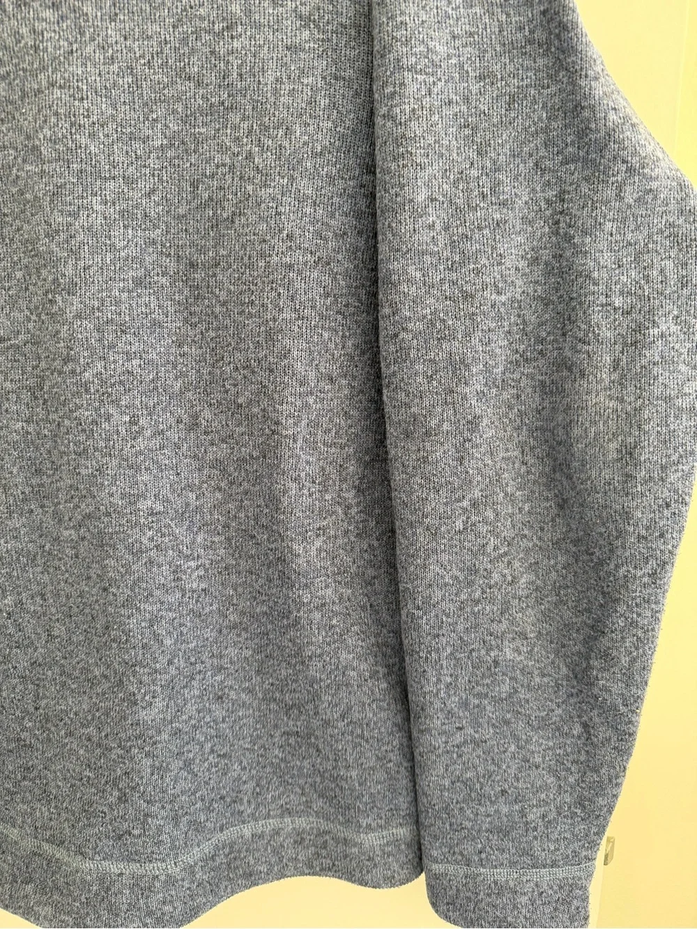 Peter Millar Crown Sweater Fleece 1/4 Zip Pullover Blue Large Golf